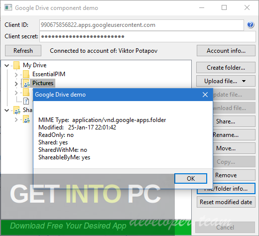 IGetintopc Astonsoft Dropbox Delphi Component